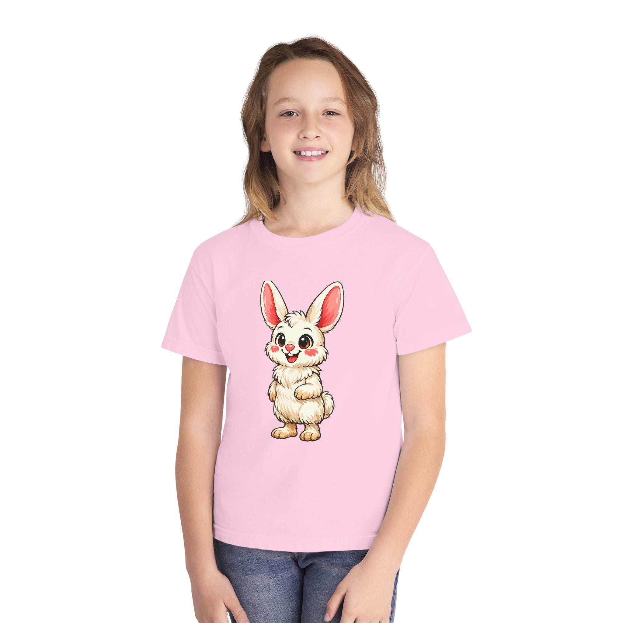Cute Bunny Kids T‑Shirt – Adorable Cartoon Rabbit Tee for Toddlers & Kids