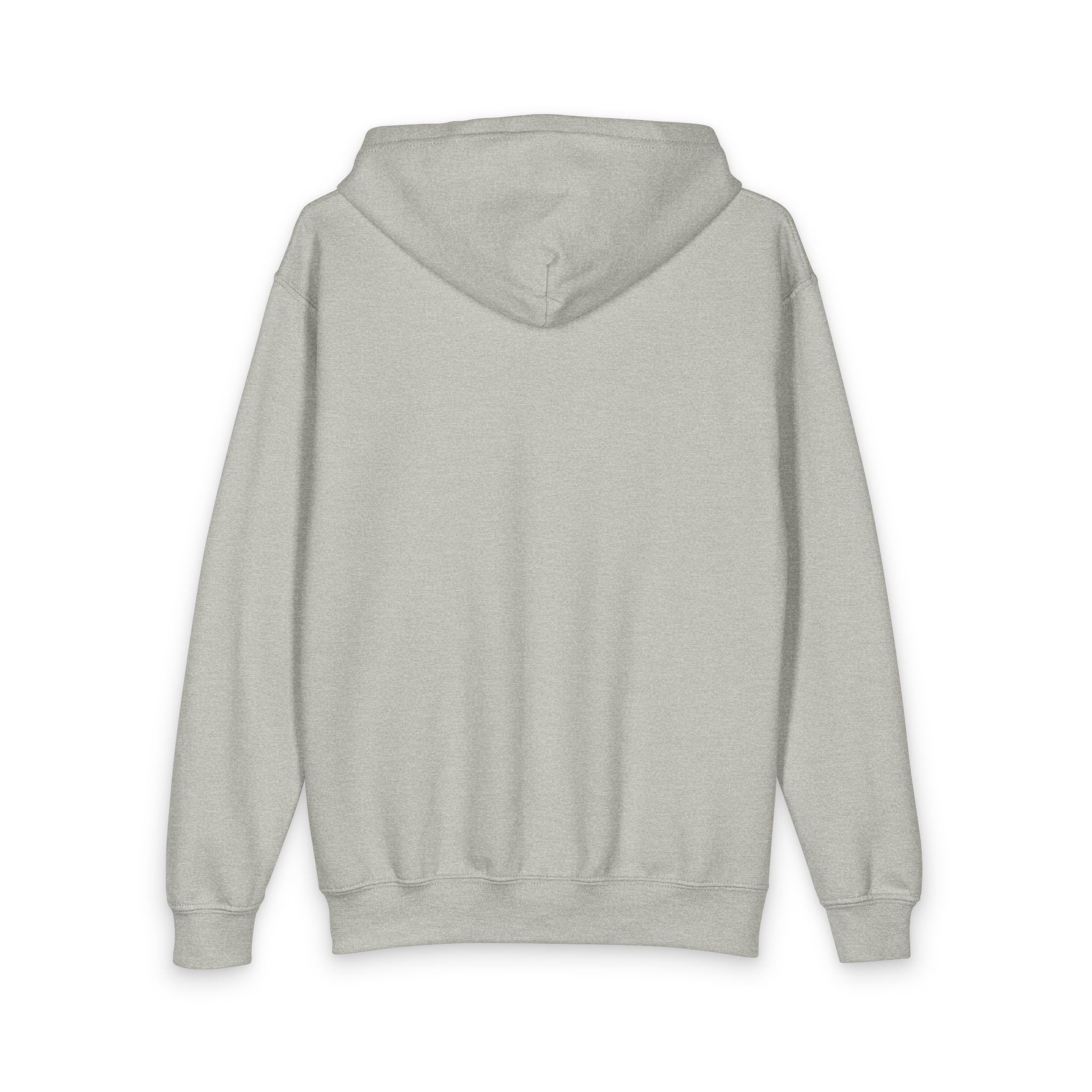 Youth Zip Hoodie with Cute Cartoon Girl Graphic – Casual Kids Streetwear