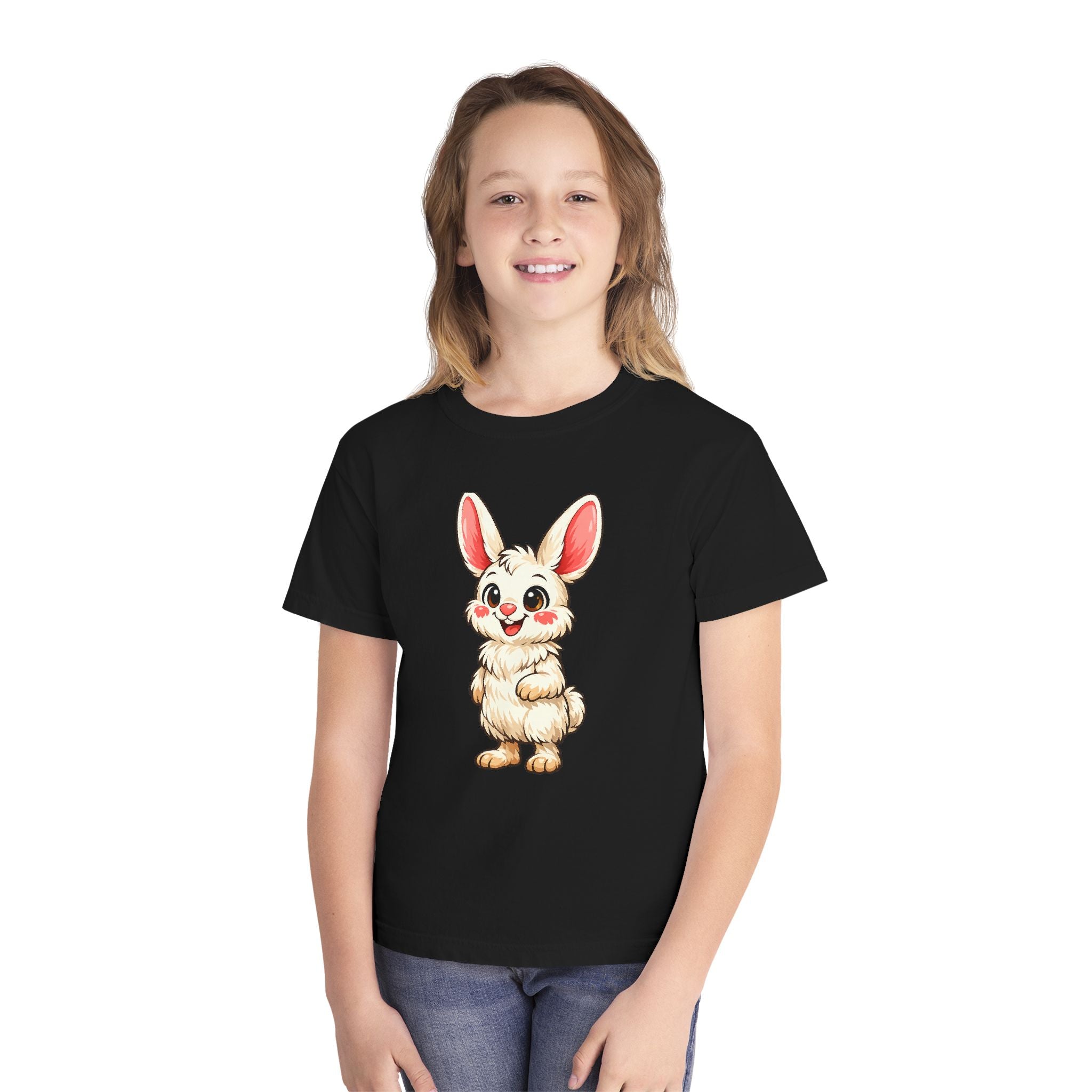 Cute Bunny Kids T‑Shirt – Adorable Cartoon Rabbit Tee for Toddlers & Kids