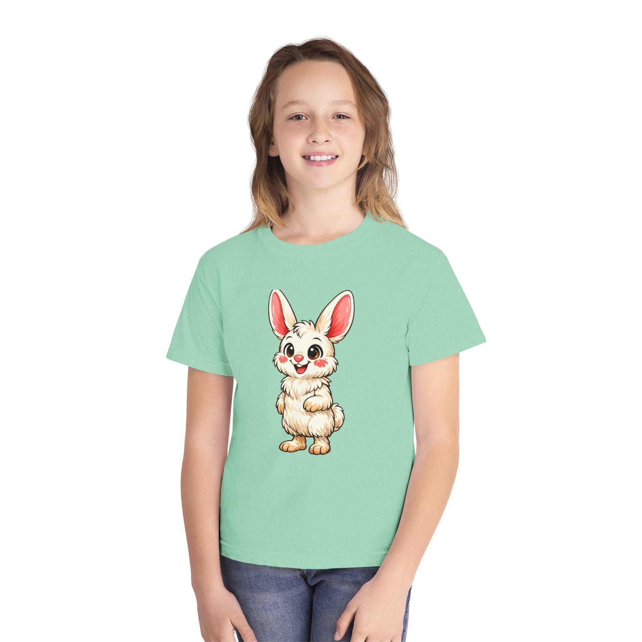 Cute Bunny Kids T‑Shirt – Adorable Cartoon Rabbit Tee for Toddlers & Kids