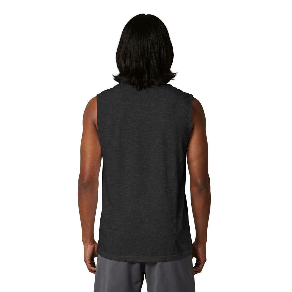 Heart Tic-Tac-Toe Muscle Tank — Cute Valentine’s Day Graphic Tank Top
