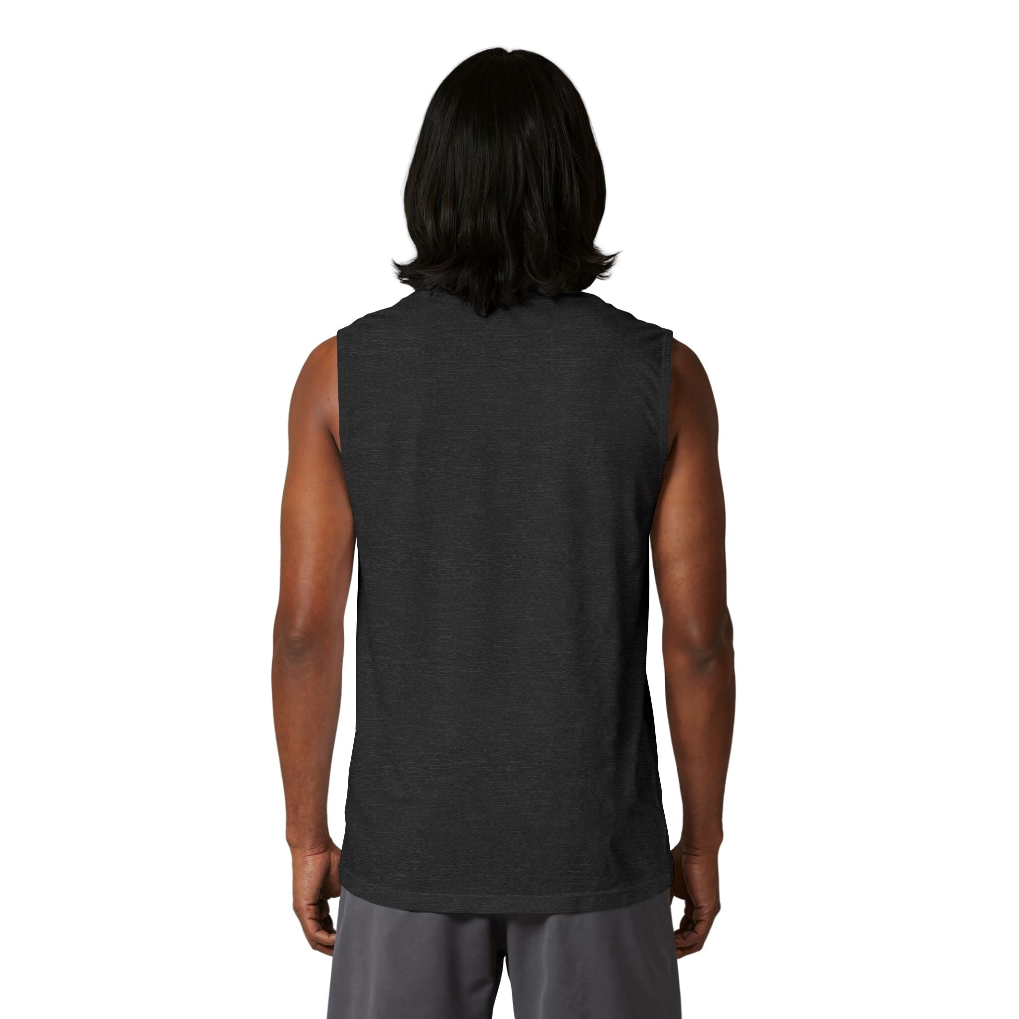 Heart Tic-Tac-Toe Muscle Tank — Cute Valentine’s Day Graphic Tank Top