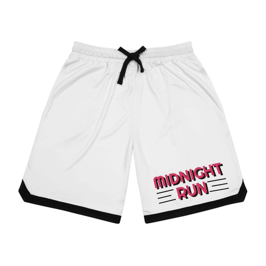 Midnight Run Basketball Shorts – Retro 80s Style Athletic Shorts