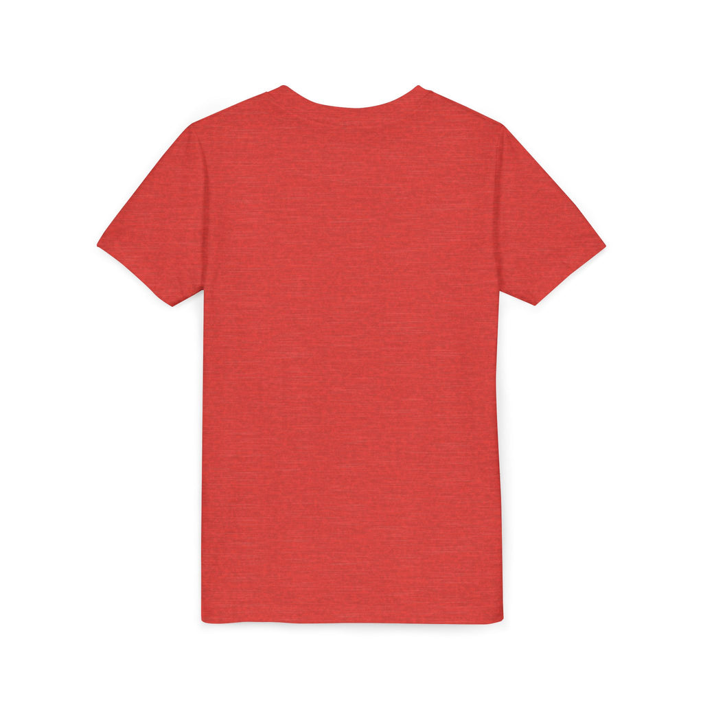 Youth Tee — Red Retro Pinup Girl Christmas Dress