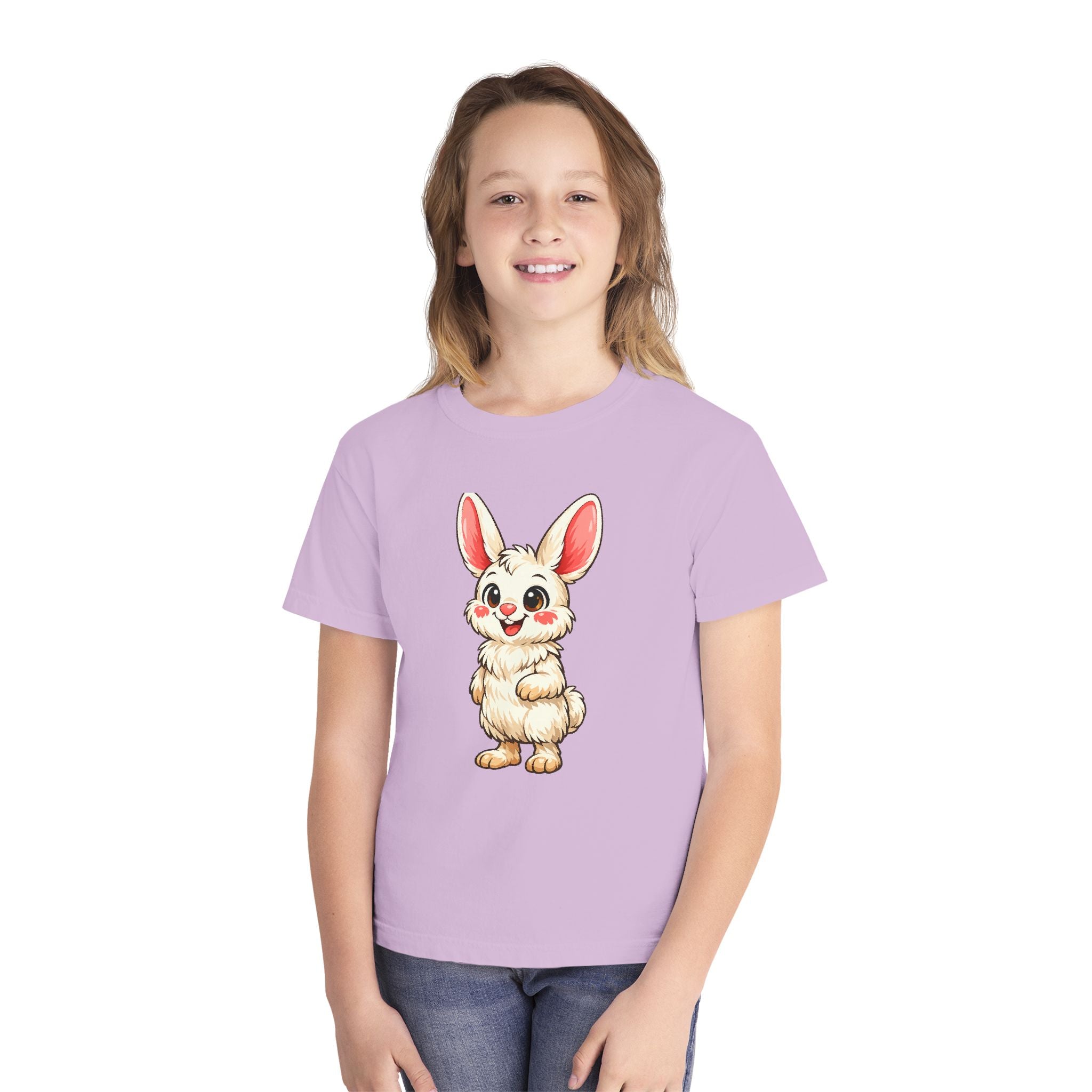 Cute Bunny Kids T‑Shirt – Adorable Cartoon Rabbit Tee for Toddlers & Kids