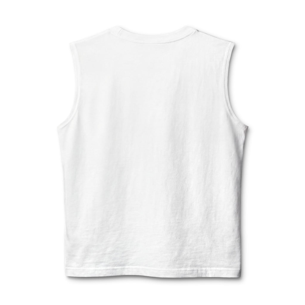 Heart Tic-Tac-Toe Muscle Tank — Cute Valentine’s Day Graphic Tank Top