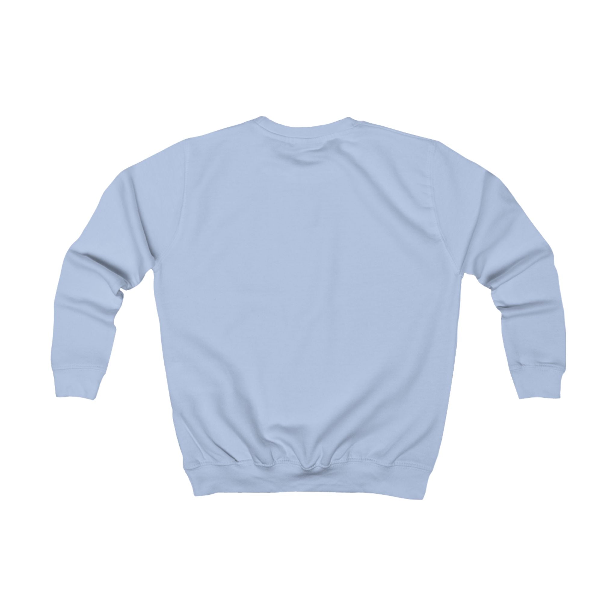Kids Sweatshirt — Teal Doll Girl Graphic Pullover for Children