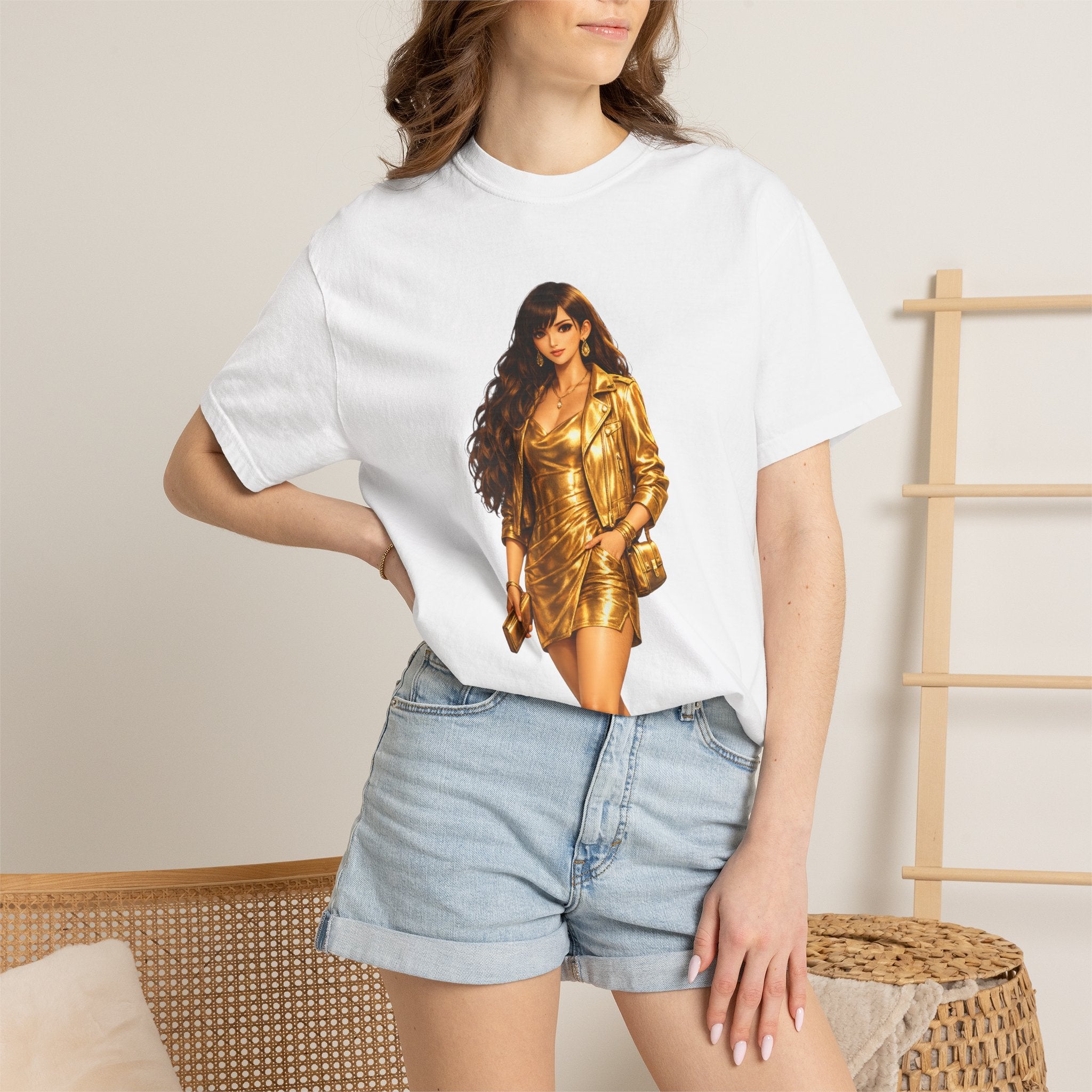 Gold Glam Fashion Tee