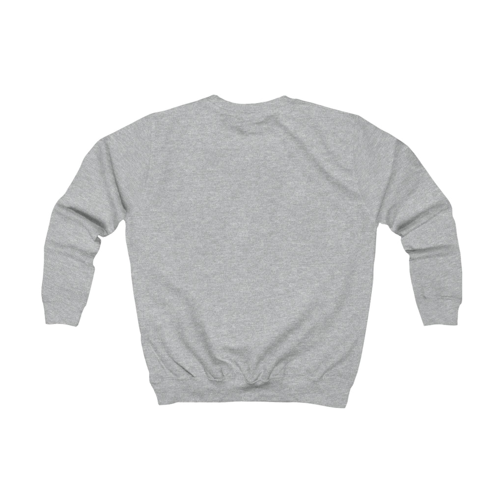 Kids Sweatshirt — Teal Doll Girl Graphic Pullover for Children