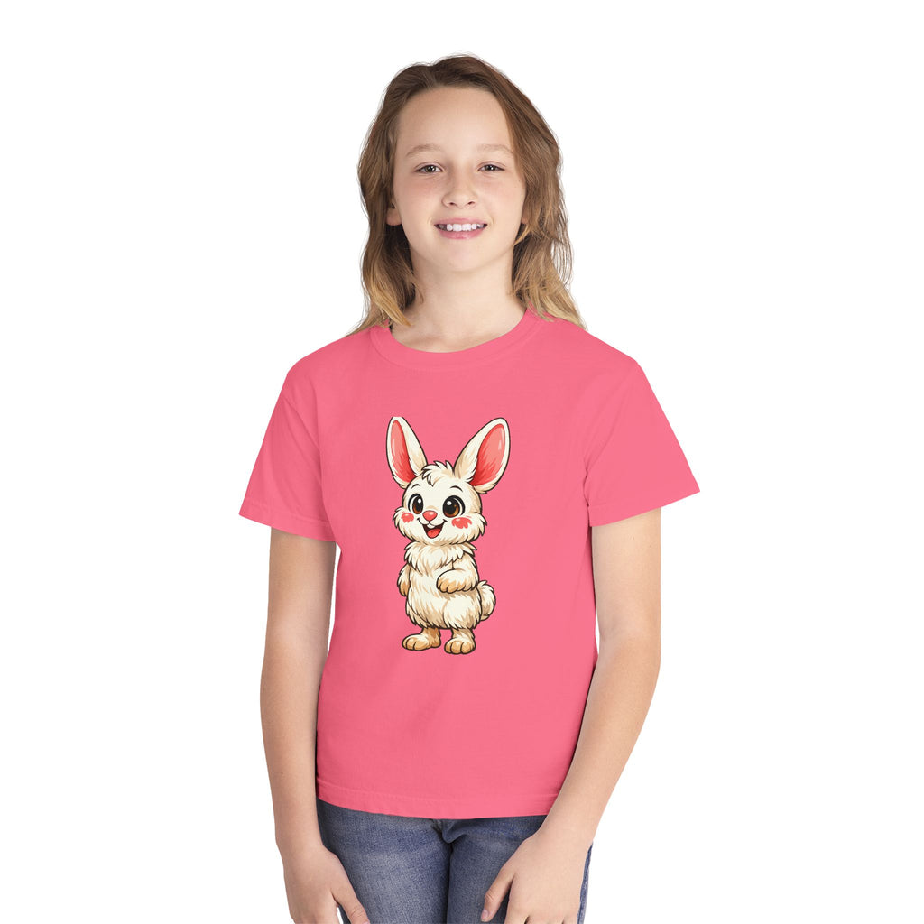 Cute Bunny Kids T‑Shirt – Adorable Cartoon Rabbit Tee for Toddlers & Kids