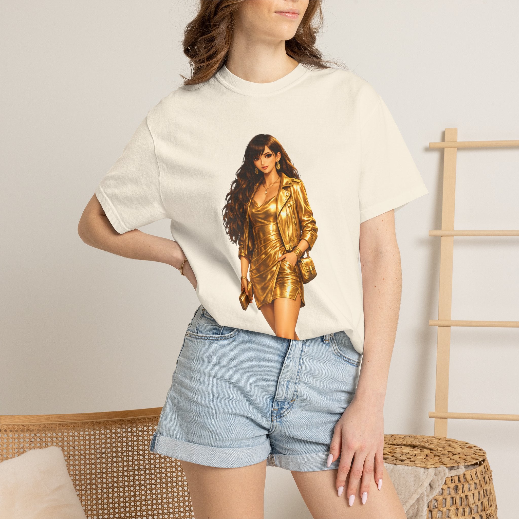 Gold Glam Fashion Tee