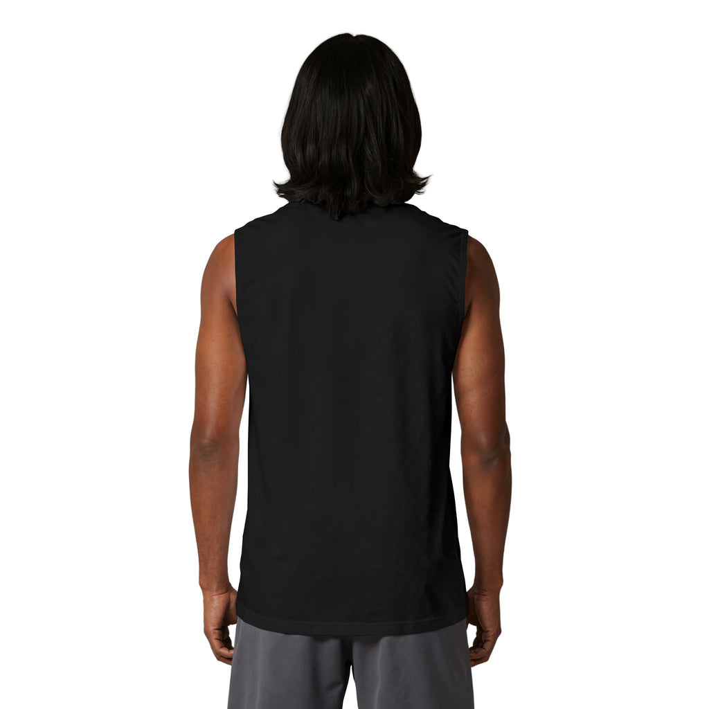Heart Tic-Tac-Toe Muscle Tank — Cute Valentine’s Day Graphic Tank Top