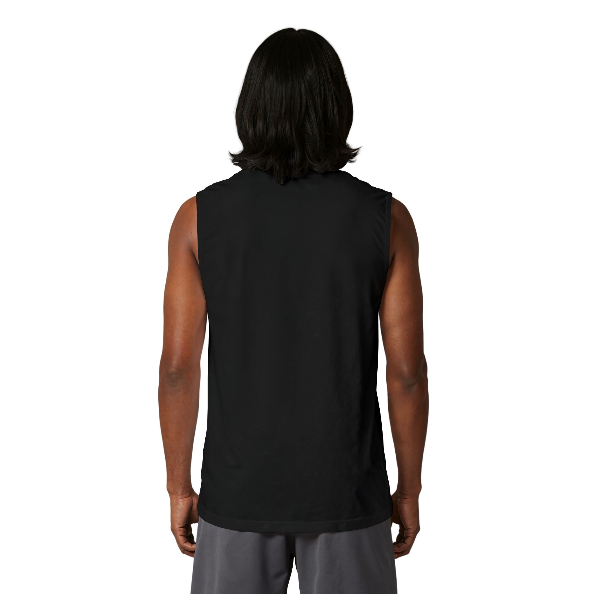 Heart Tic-Tac-Toe Muscle Tank — Cute Valentine’s Day Graphic Tank Top