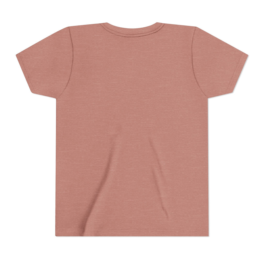 Youth Tee — Red Retro Pinup Girl Christmas Dress