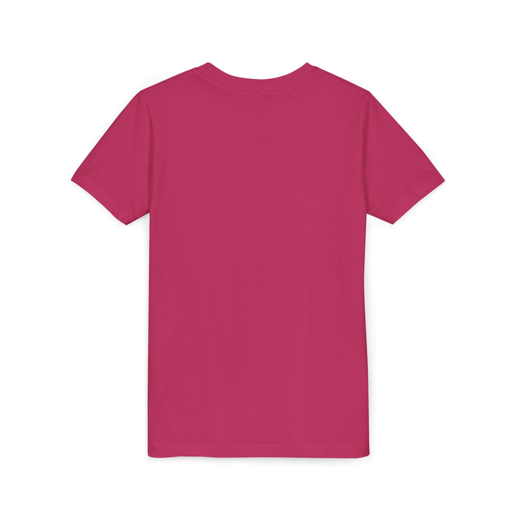 Youth Tee — Red Retro Pinup Girl Christmas Dress