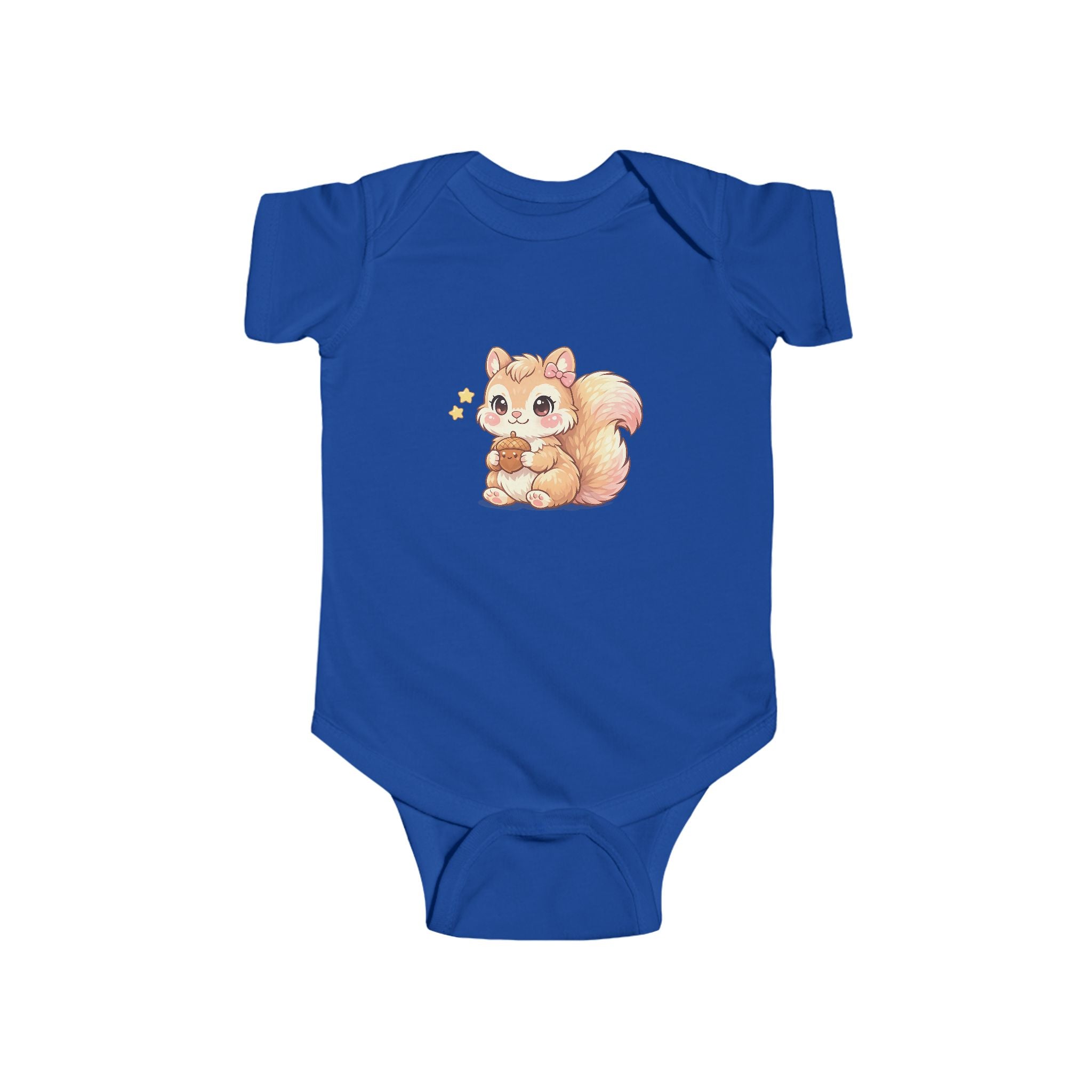 Cute Squirrel Baby Bodysuit — Adorable Woodland Infant Onesie