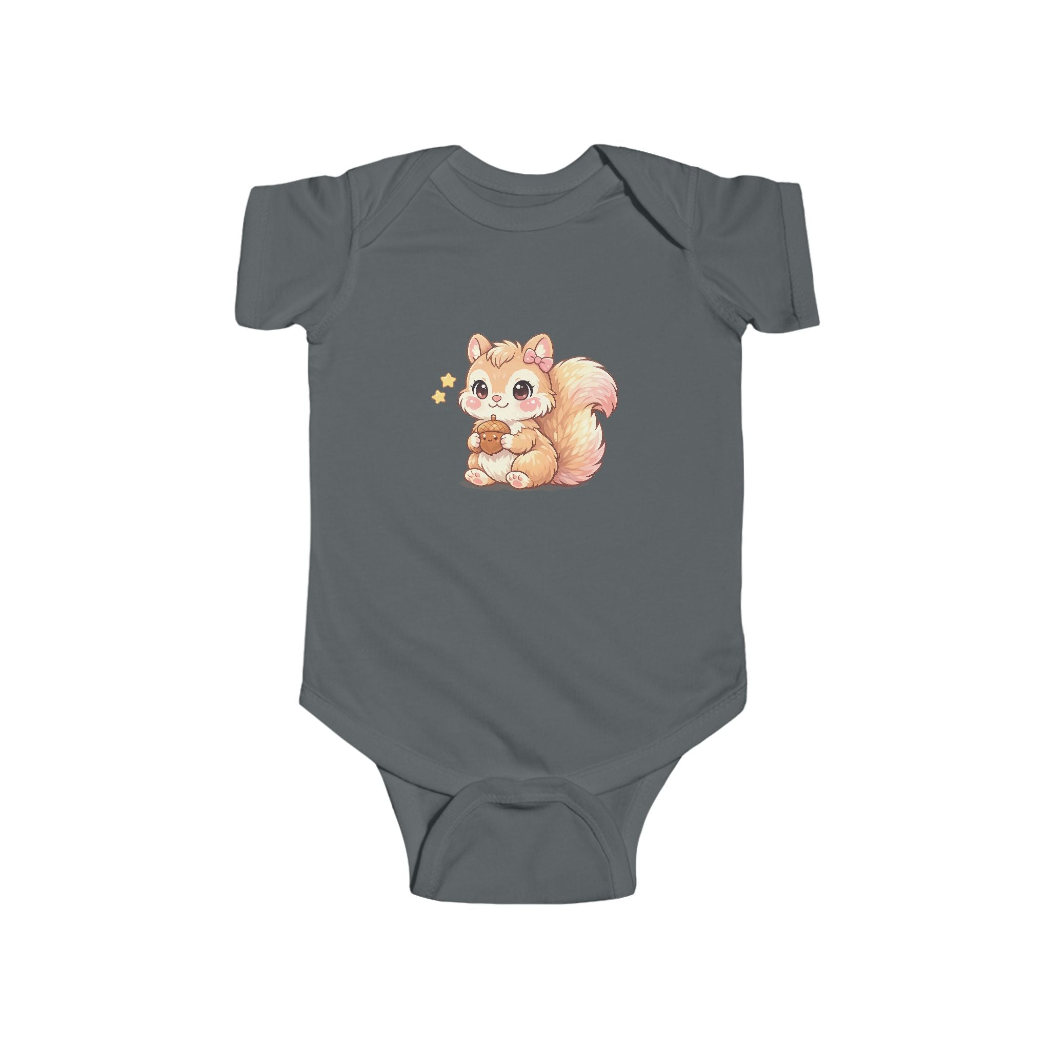 Cute Squirrel Baby Bodysuit — Adorable Woodland Infant Onesie