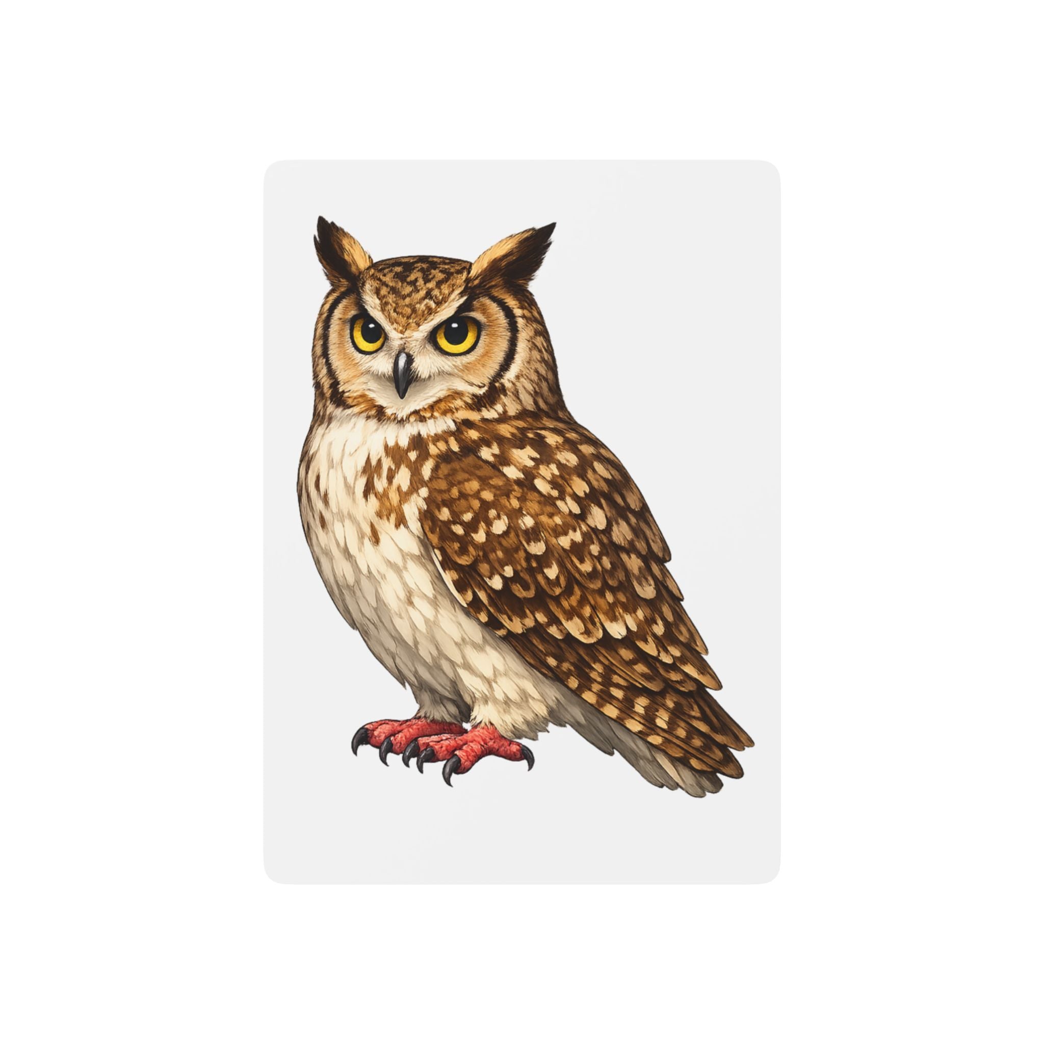 Owl Playing Cards – Vintage Wildlife Poker Deck
