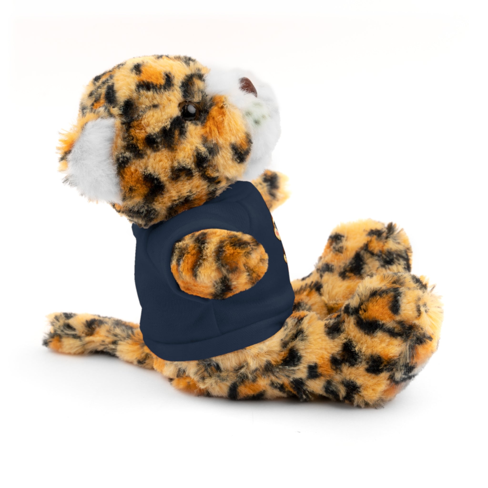 Cute Squirrel Plush Teddy with Graphic Tee — Adorable Stuffed Animal Gift