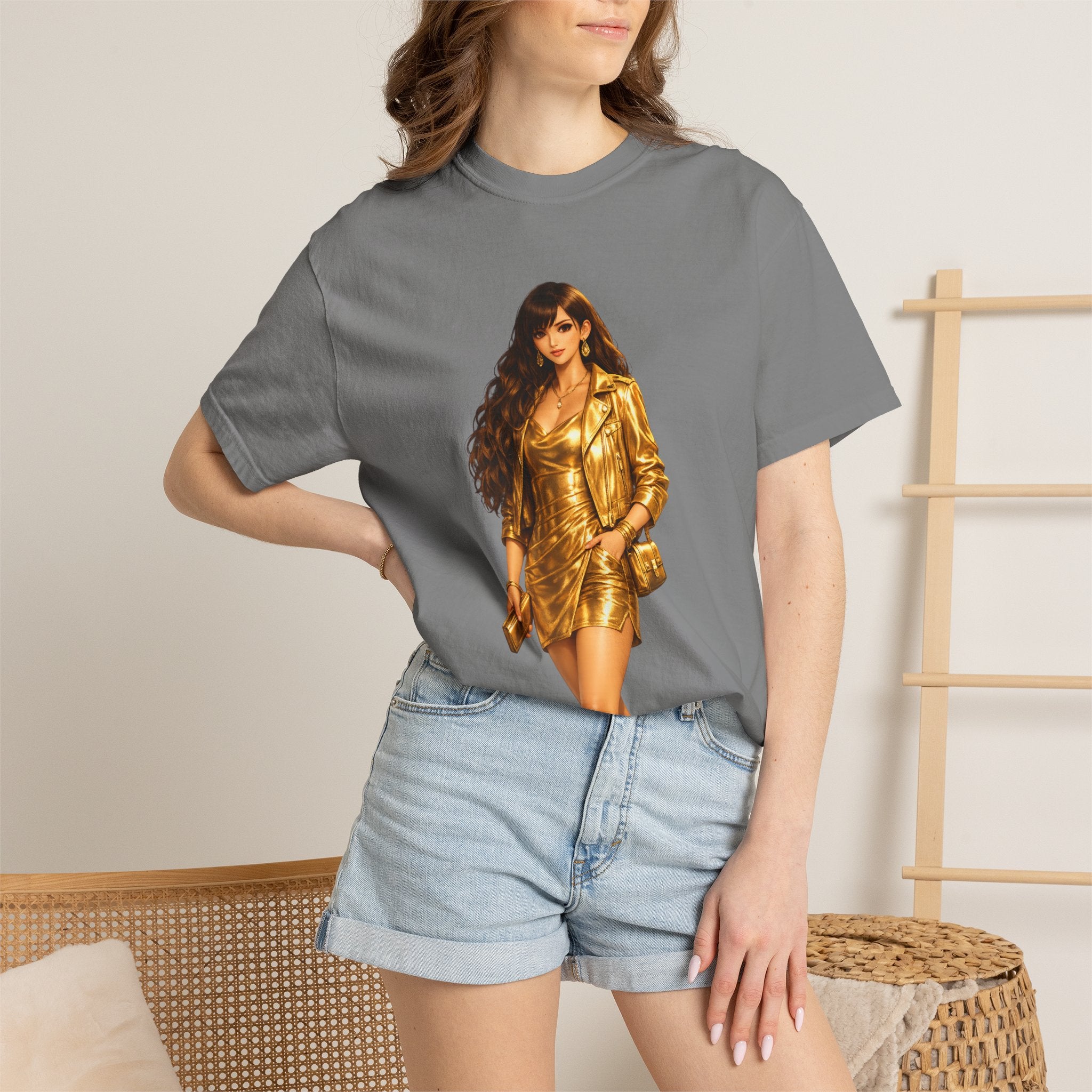 Gold Glam Fashion Tee
