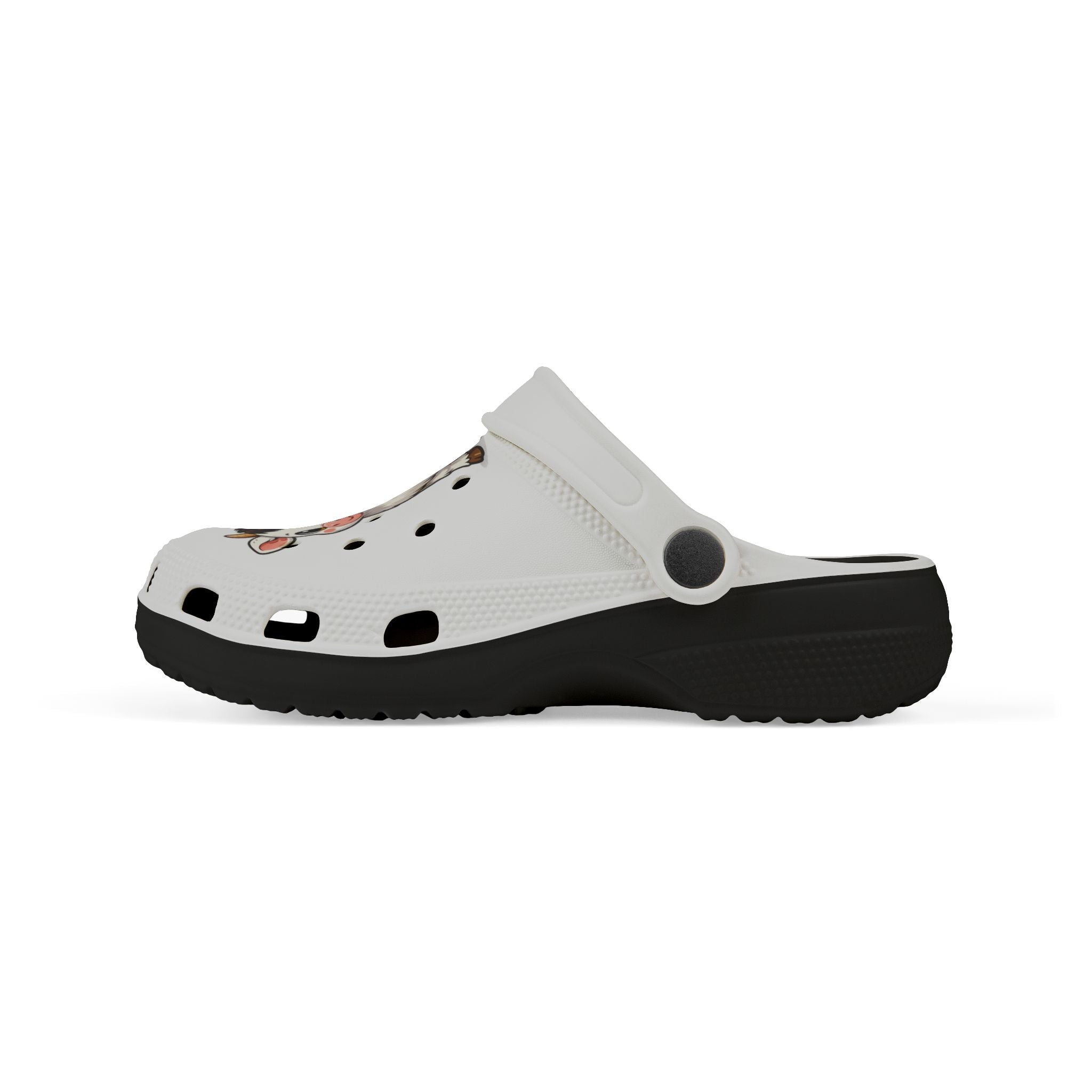 Kids Cow Print EVA Foam Clogs – Cute Farm Animal Slip-Ons