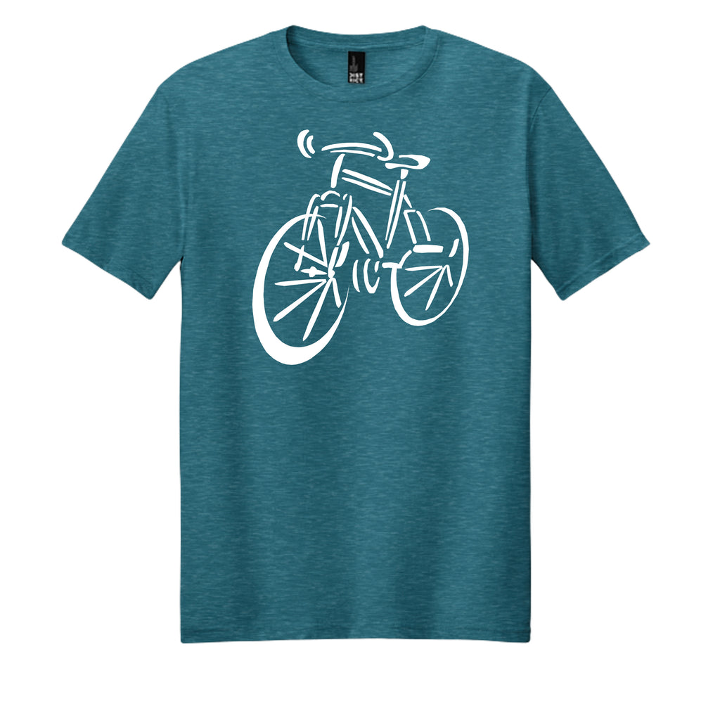 Heathered Teal - DM108 - FRONT